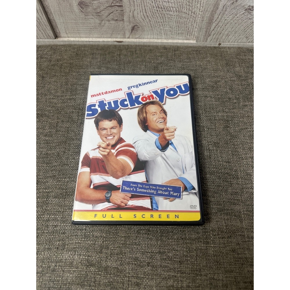 Stuck On You DVD Comedy Movie Matt Damon Greg Kinnear 2003 Bonus Features